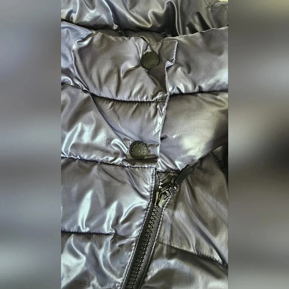 GAP  Kids Girl Grey Warm Jacket Long Size XXL 14-16 - Picture 5 of 7